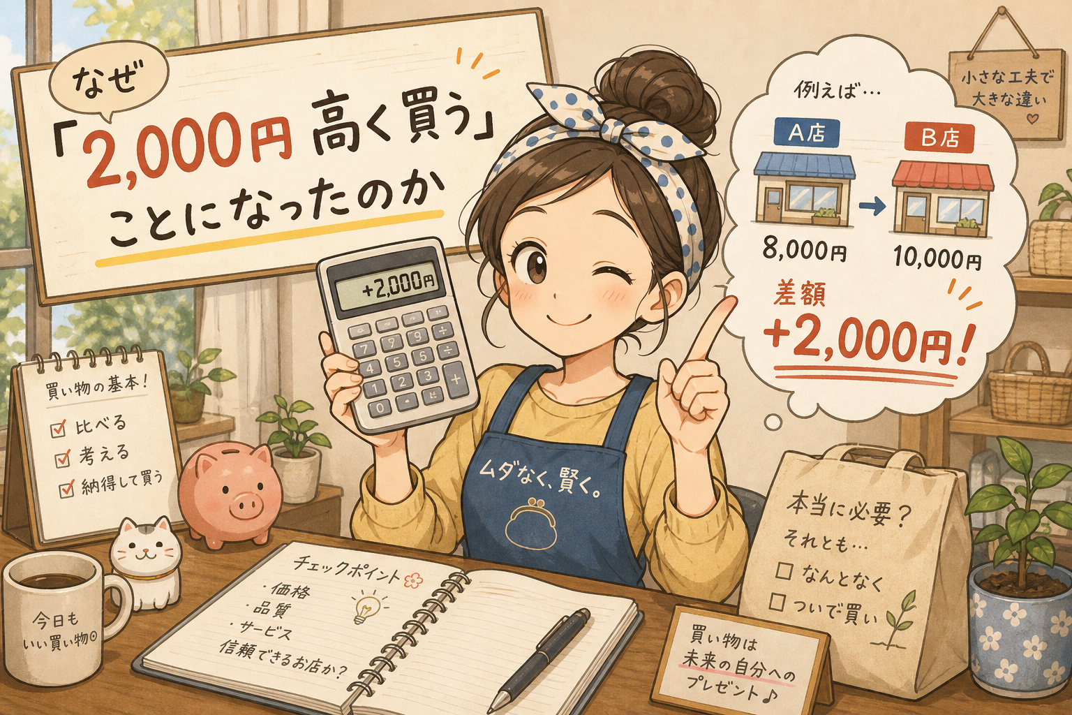 なぜ「2,000円高く買う」ことになったのか