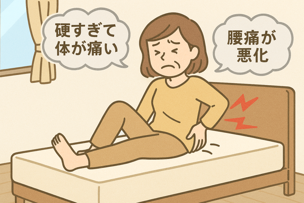 【腰痛が悪化？】高反発マットレスで後悔しないための体との向き合い方